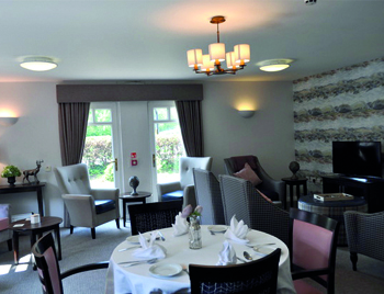 Living Room & Dining Area at Etive House