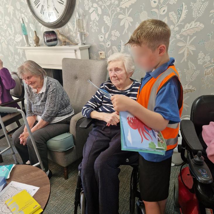 Etive House Care Home was recently visited by 35 P1 and P2 children from Lochnell School, creating joy and fostering community spirit between generations.