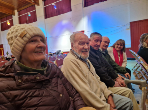 Festive outing to the panto for residents of Etive House Care Home